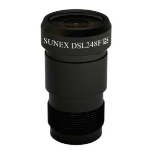 2.6MP, 1/2.5" Format, 3.96mm EFL, F/2, M12 All Glass lens