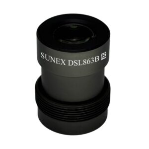 3MP, 1/2.5" Format, 10.8mm EFL, F/1.8, M14 All Glass lens