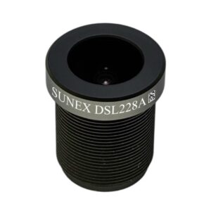 1.3MP, 1/4" Format, 2.93 EFL, F/2, M12 All Glass lens